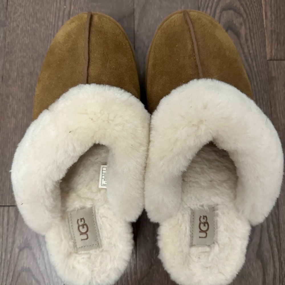 UGG Cream Fur Lined Footwear